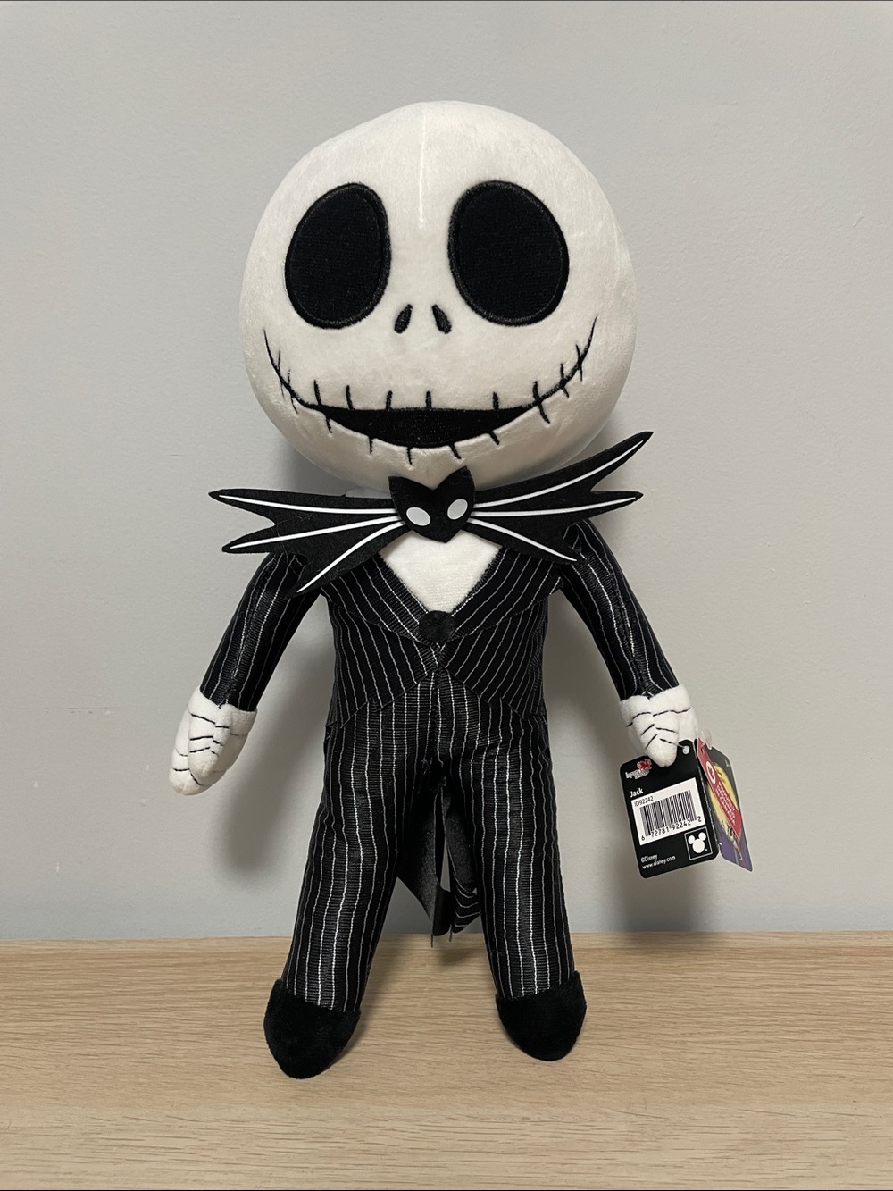 Disney Tim Burton's The Nightmare Before Christmas NWT Jack Skellington Plush